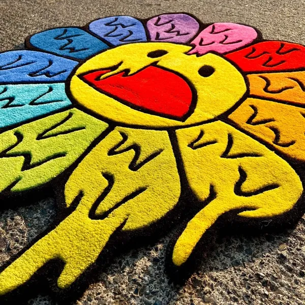 Hypebeast_Flower_Melting_Rug_Top_1_Beast_Melting_Rug_Increase_Your_Beauty