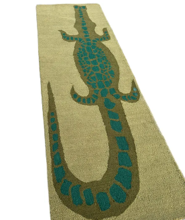 Crocodile_Flat_Hand_Tufted_Rug_Top_1_Crocodile_Rug