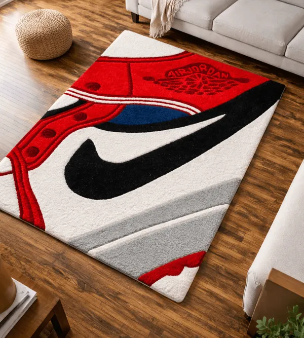 Shoe_Patch_Rug_Trendy_Sneaker_Style_Floor_Carpet