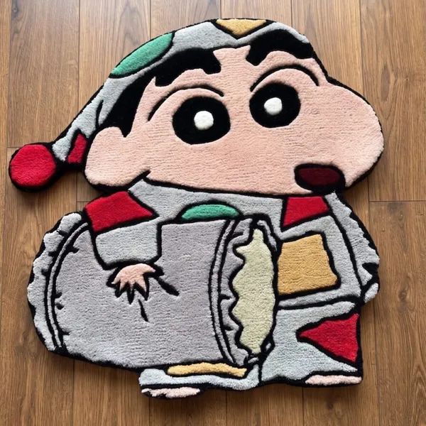 Shinchan_Sleep_Time_Handtufted_Rug