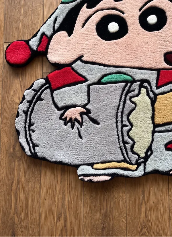Shinchan_Sleep_Time_Handtufted_Rug