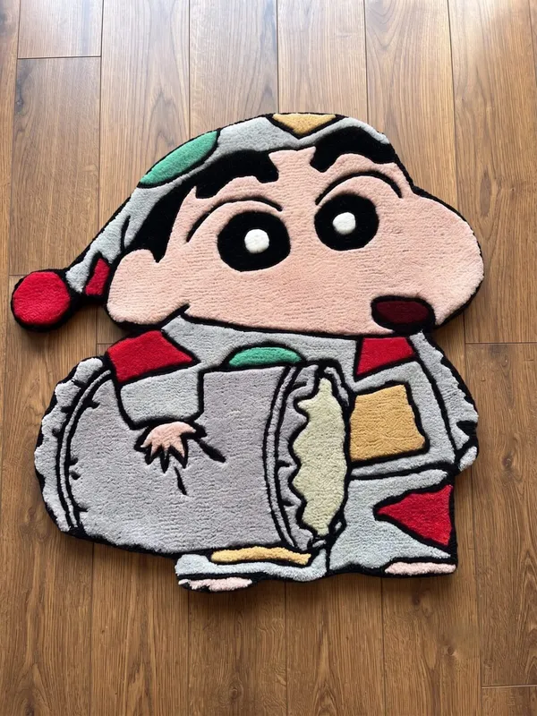 Shinchan_Sleep_Time_Handtufted_Rug