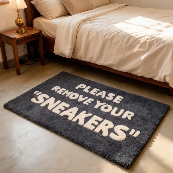 Grey_Wool_Contemporary_Sneaker_Print_Cut_Pile_Hand_Tufted_Rug