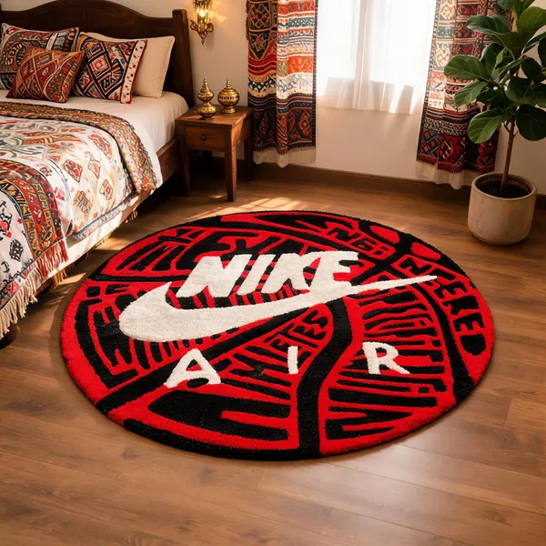 Red_Wool_Contemporary_Black_Sneaker_Cut_Pile_Hand_Tufted_Rug