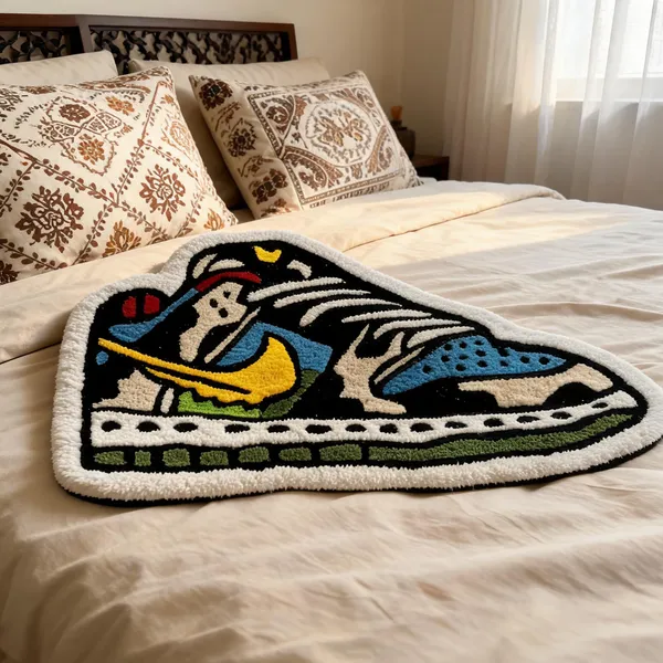 Multicolor_Wool_Novelty_Chunky_Dunky_Shoe_Print_Cut_Pile_Hand_Tufted_Rug