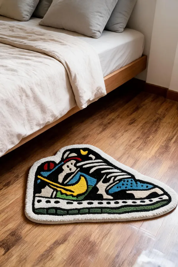 Multicolor_Wool_Novelty_Chunky_Dunky_Shoe_Print_Cut_Pile_Hand_Tufted_Rug