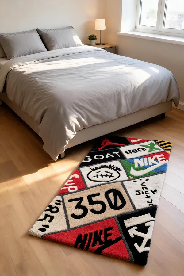 Multicolor_Wool_Cut_Pile_Sneaker_Box_Print_Rug