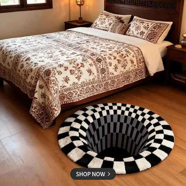 Black_Wool_Contemporary_Black_Hole_Cut_Pile_Hand_Tufted_Rug