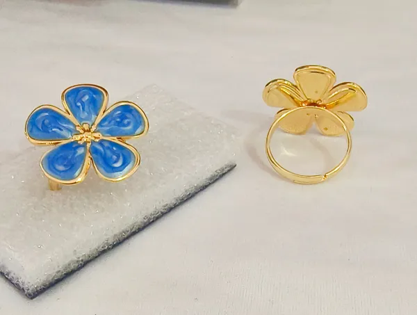 Blue_&_Mint_Green_Stainless_Steel_Enamel_Floral_Adjustable_Ring_Set_For_Women_Pack_of_2