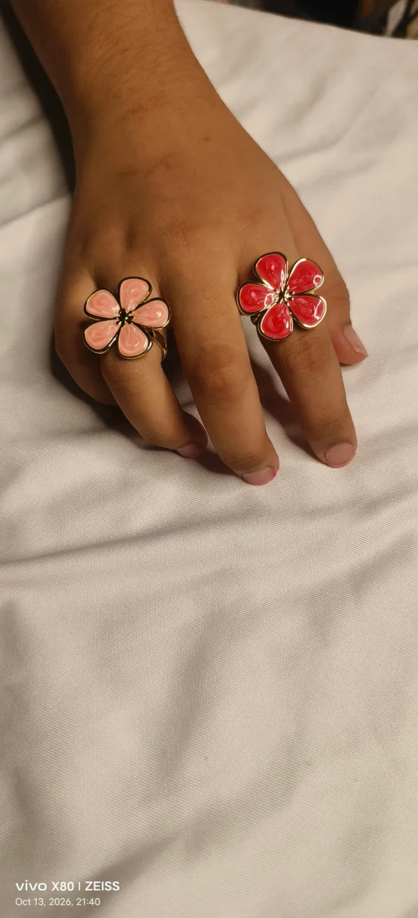 Red_&_Pink_Stainless_Steel_Enamel_Floral_Adjustable_Ring_Set_For_Women_Pack_of_2