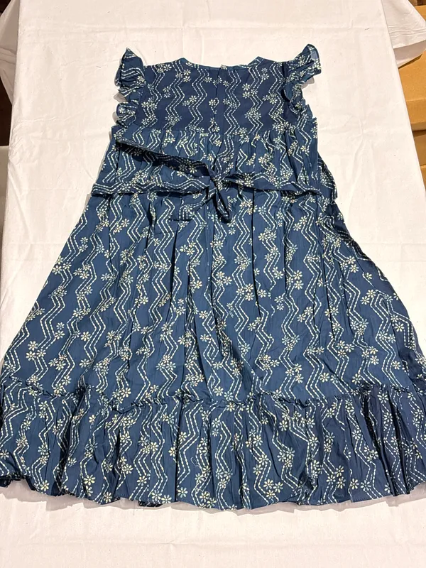 Blue_Printed_Ruffled_Dress_for_Girls
