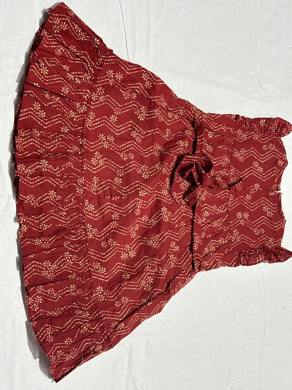 Red_Printed_A_Line_Dress_for_Girls