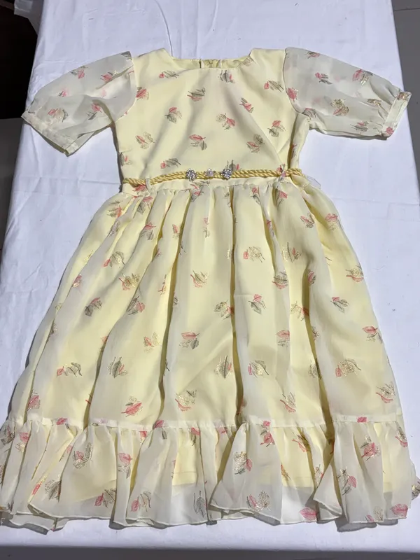 Yellow_Organza_Floral_Fit_And_Flare_Dress_For_Girls