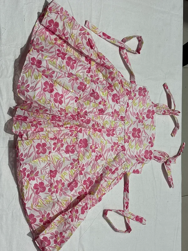 Pink_Floral_Print_Sleeveless_Dress_for_Girls