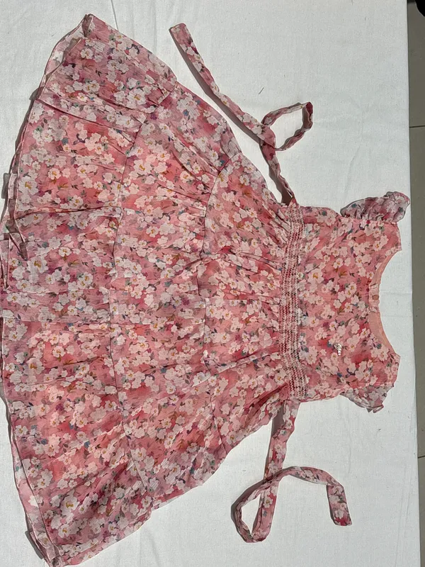 Pink_Floral_Sleeveless_Frock_Dress_For_Girls