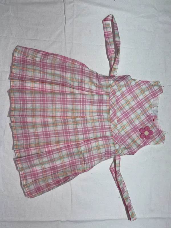 Pink_Checked_Flared_Dress_for_Baby_Girls