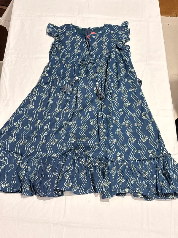Blue_Printed_Ruffled_Dress_for_Girls