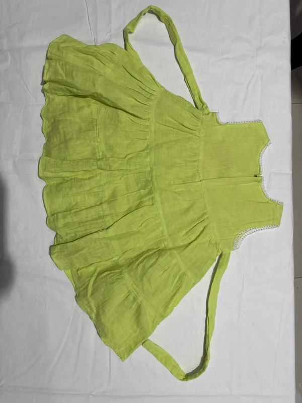 Green_Sleeveless_Gathered_Dress_for_Girls