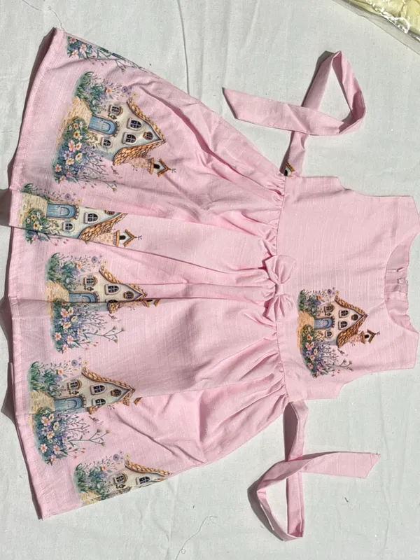 Pink_Printed_Fit_And_Flare_Dress_for_Girls