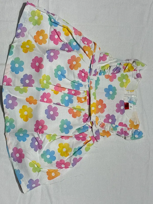 White_Floral_Print_Sleeveless_Frock_for_Girls