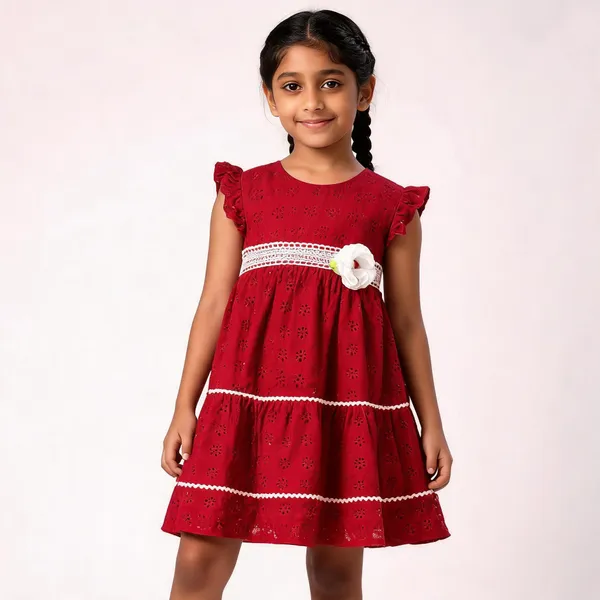 Red_Eyelet_Embroidered_Dress_For_Baby_Girls