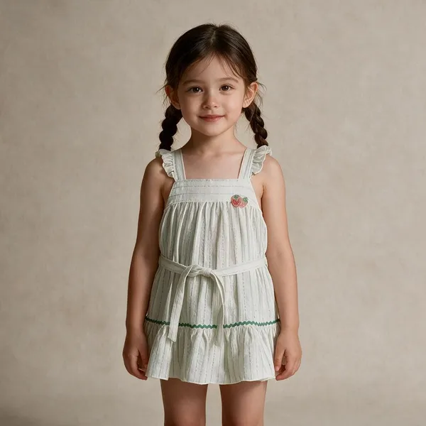 White_Cotton_Pleated_Frock_Dress_For_Baby_Girls