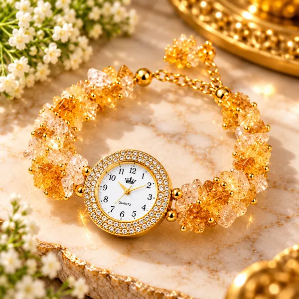 Citrine_-_Gemstone_Watch_Bracelet