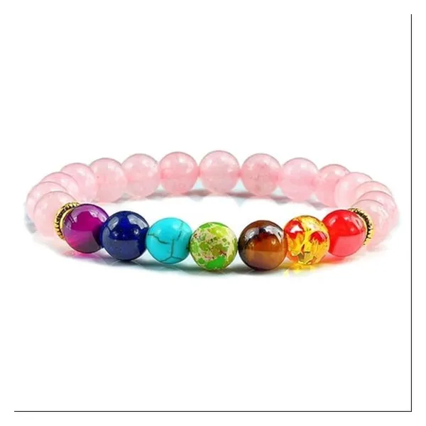 7_Chakra_Rose_Quartz_Bracelet