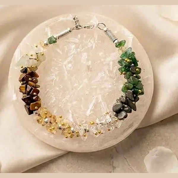Multi-Gemstone_Chip_Bracelet_–_Earth_&_Light_Harmony