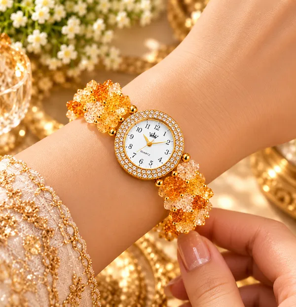 Citrine_-_Gemstone_Watch_Bracelet