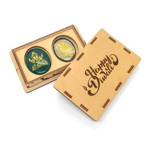 Pyrite_Lakshmi_With_New_Beginning_Engraved_Coin_With_Box