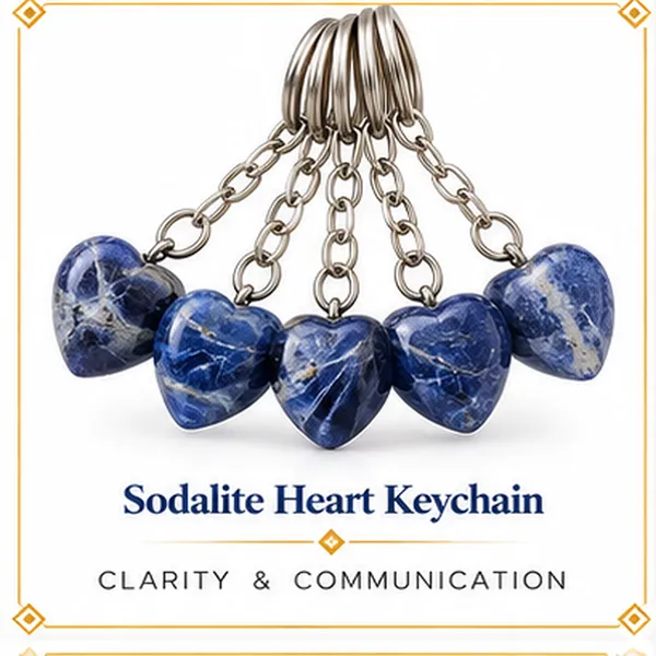 Sodalite_Heart_Keychain