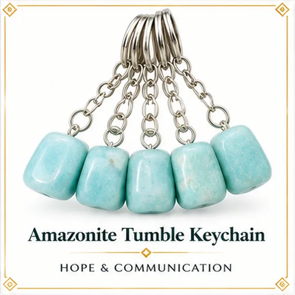 Amazonite_Tumble_Keychain