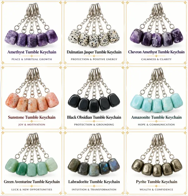 Amazonite_Tumble_Keychain