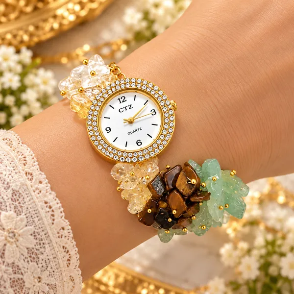 Money_Magnet_-_MultiStones_Gemstone_Watch_Bracelet