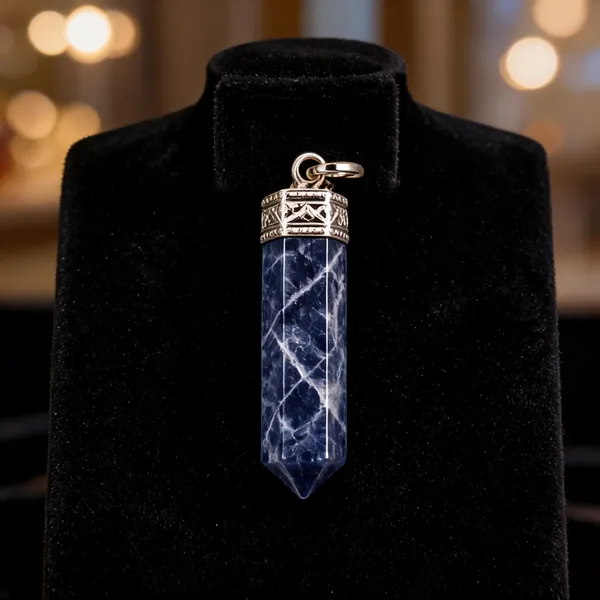 Sodalite_Crystal_Point_Pendant_–_Midnight_Logic