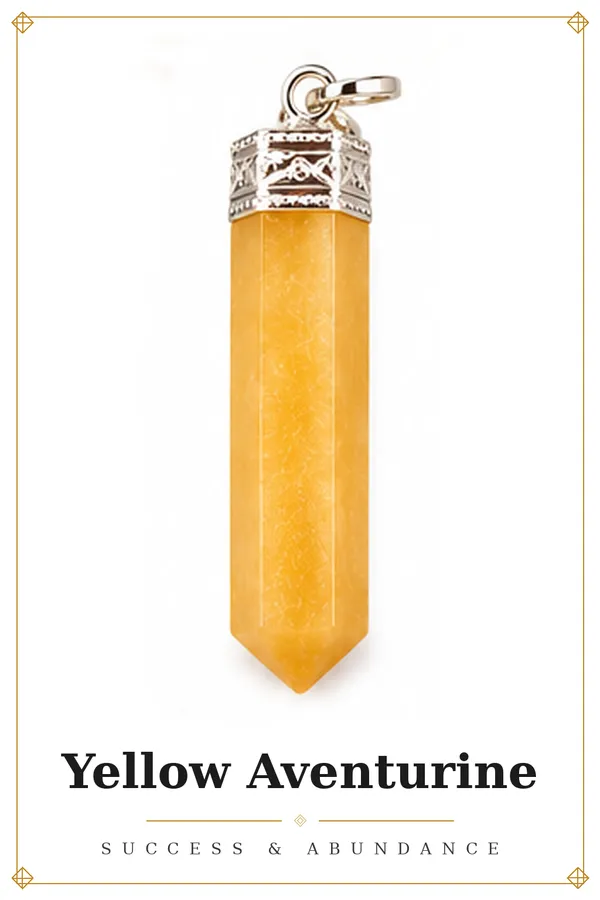 Yellow_Aventurine_Crystal_Point_Pendant_–_Golden_Fortune