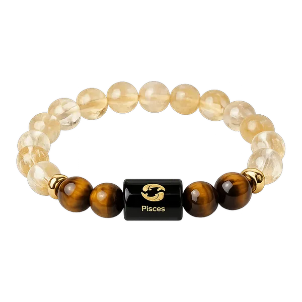 Pisces_(मीन_राशि)_Tiger_Eye_&_Citrine_Natural_Stone_Bracelet