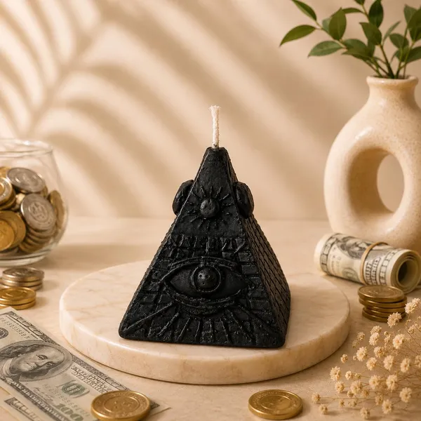 Pyramid_Wax_Candle