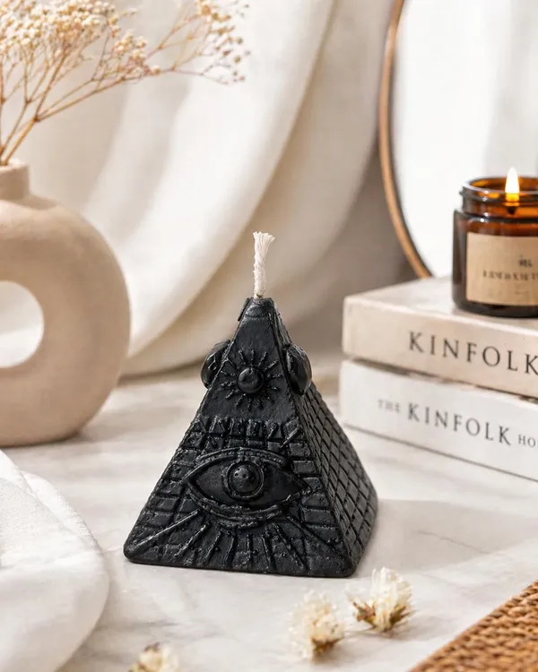 Pyramid_Wax_Candle