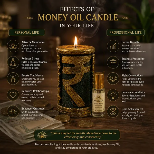 Rupee_Symbol_Wax_Candle