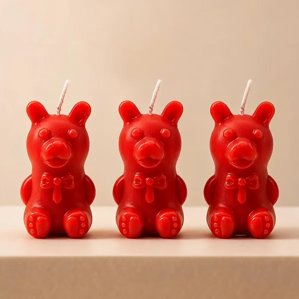 Teddy_Bear_Candle_Pack_Of_3