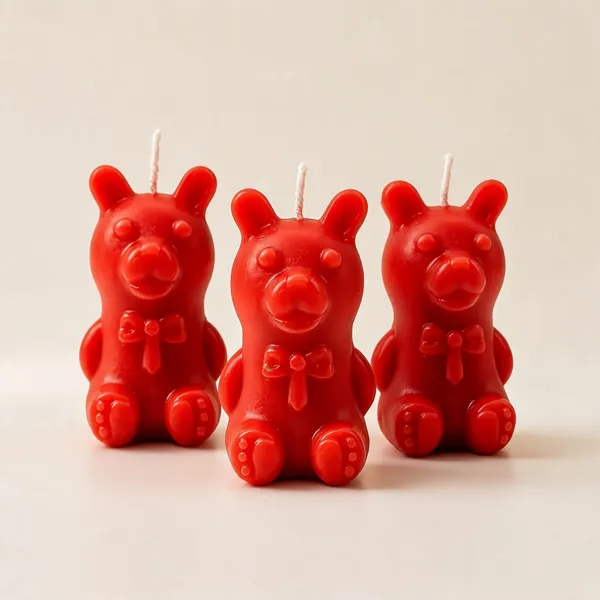 Teddy_Bear_Candle_Pack_Of_3