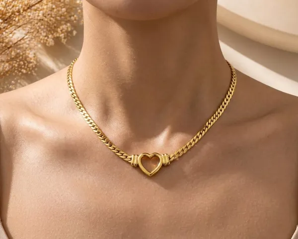 Gold_Tone_Heart_Pendant_Necklace_for_Women