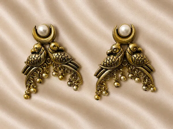 Gold_Tone_Peacock_Pearl_Drop_Earrings_for_Women