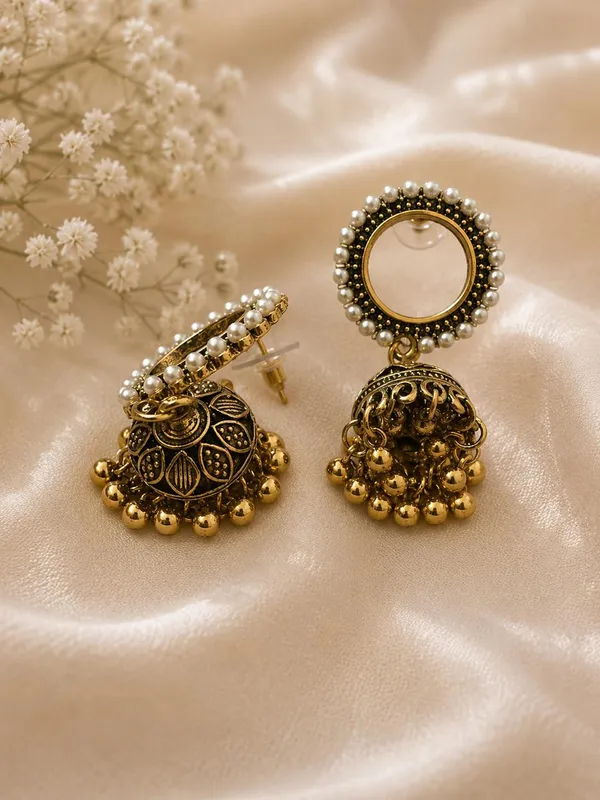 Gold_Tone_Pearl_Jhumka_Earrings_for_Women