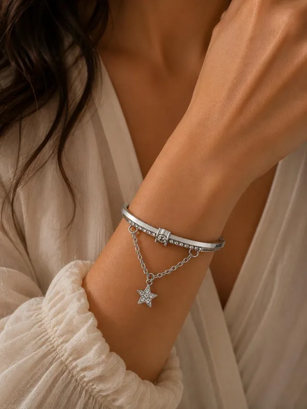 Silver-Tone_Charm_Bracelet_for_Women