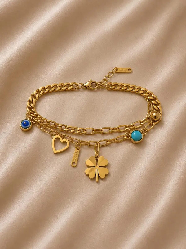 Gold-Toned_Charm_Bracelet_for_Women