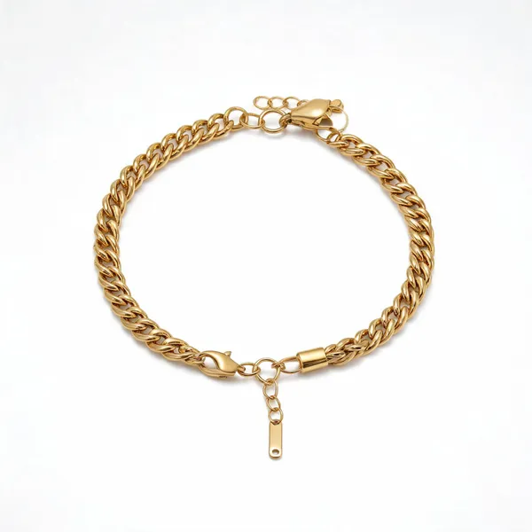 Gold_Stainless_Steel_Braided_Chain_Bracelet_For_Women