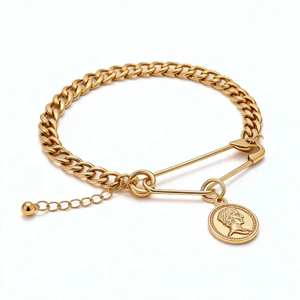 Gold_Stainless_Steel_Layered_Chain_Bracelet_For_Women